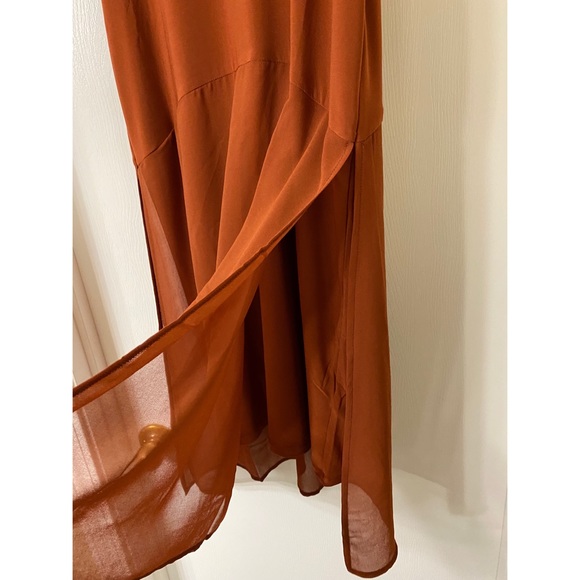 DKNY Assemytrical Sleeveless Midi Dress Small - Picture 6 of 9